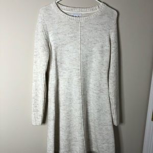 Cream Sweater Dress